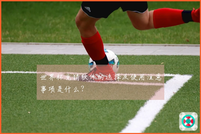 世界杯竞猜软件的选择及使用注意事项是什么？